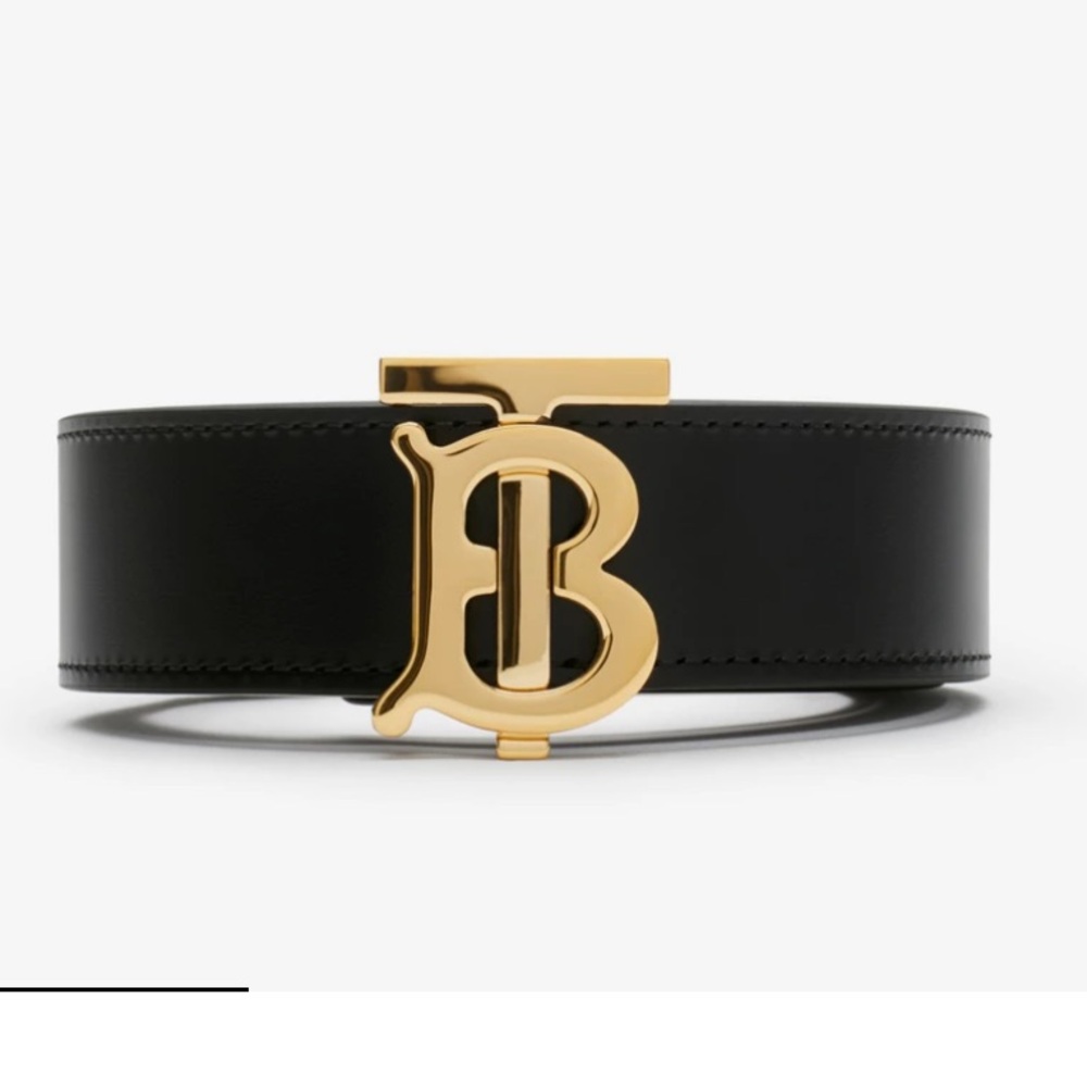 Burberry Leather TB Belt
